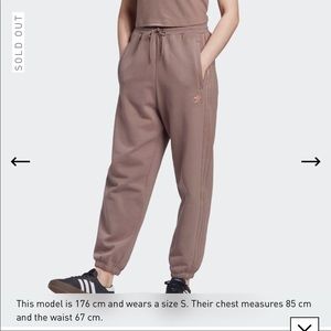 Adidas Cuffed Oversized Joggers